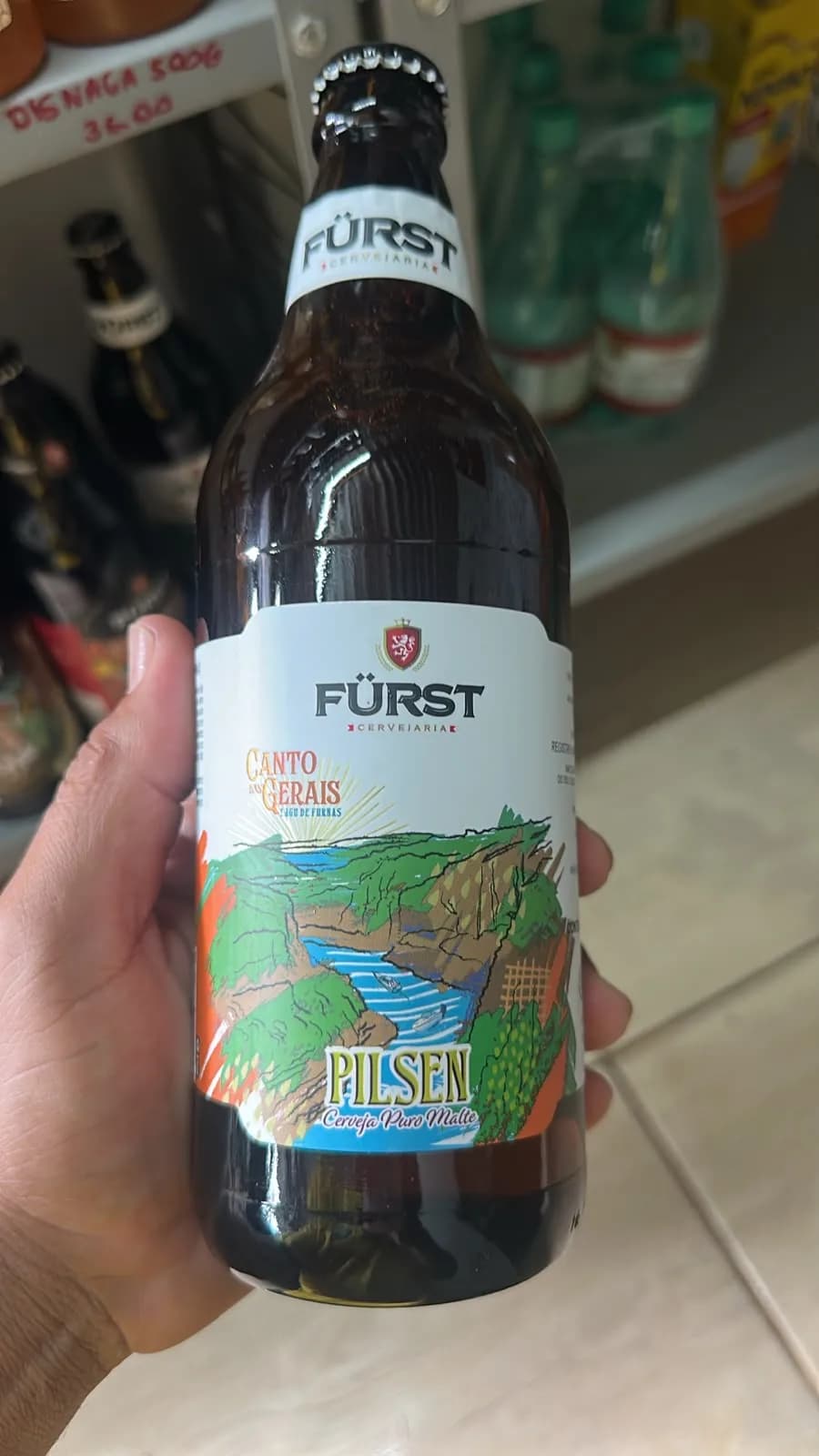 Cerveja Fürst Pilsen Canto dos Gerais